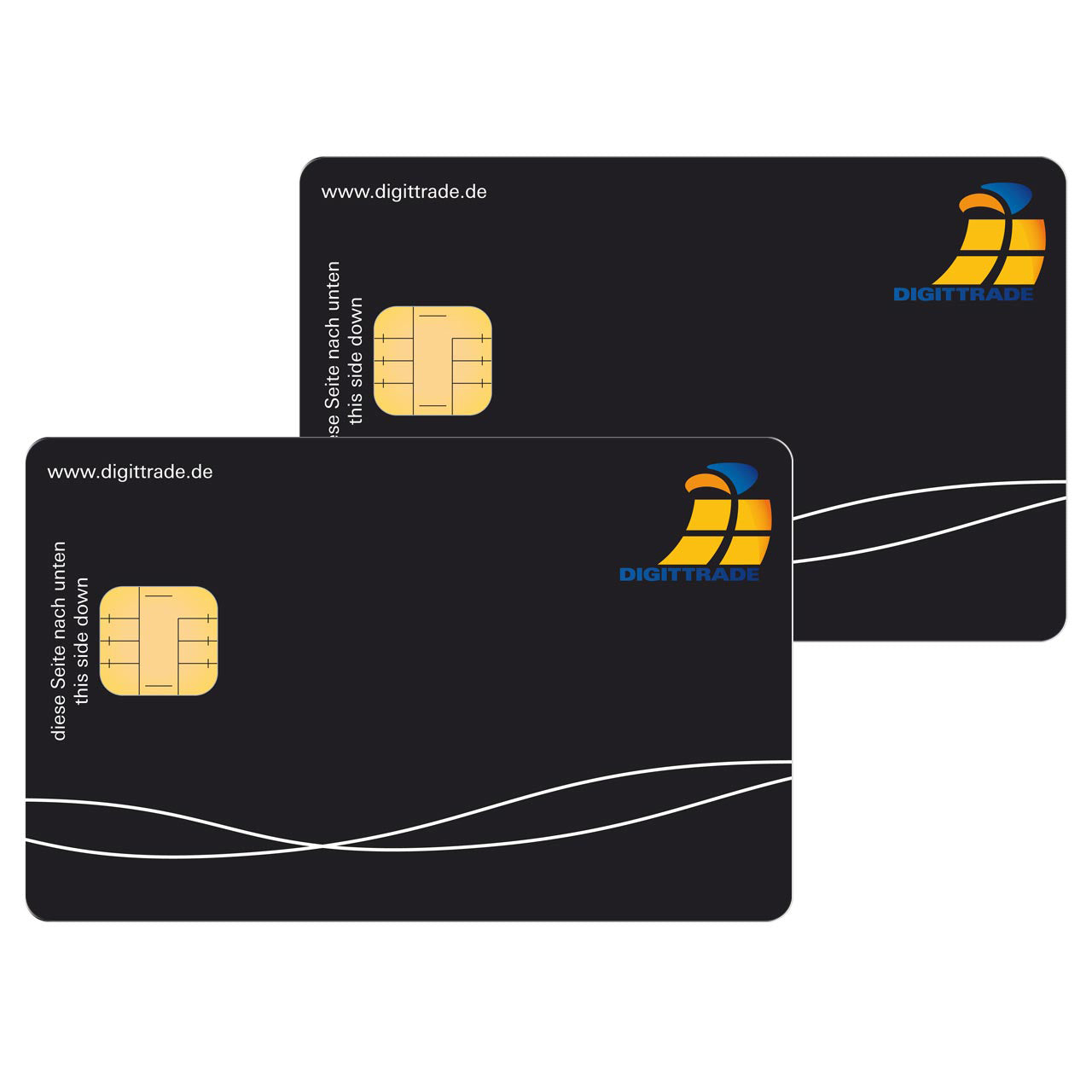 Produktbild: 2 Atmel Smartcards für die DIGITTRADE High Security Festplatten HS256 und HS128