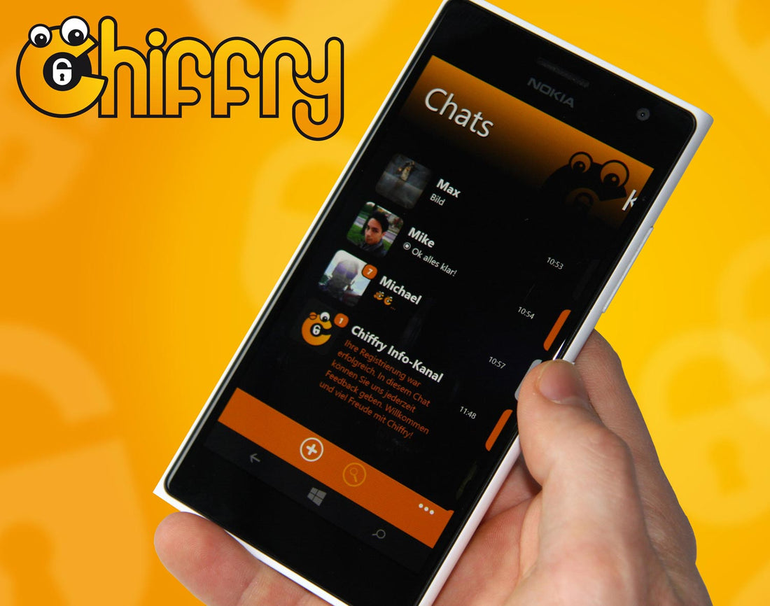 Chiffry für Windows Phone ist da