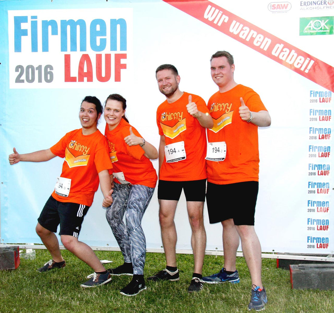 Chiffry-Team beweist Nerds können sportlich sein